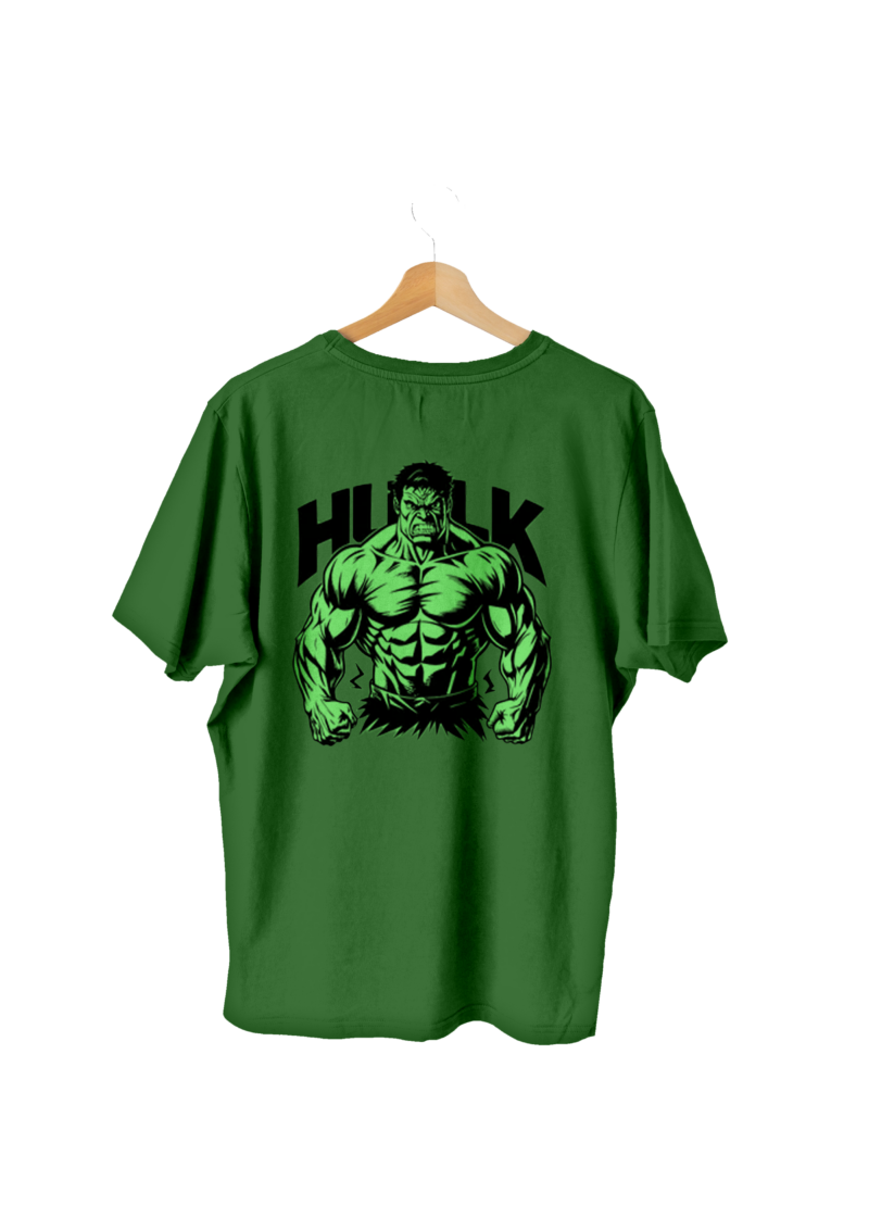 Green Hulk Printed T-Shirt